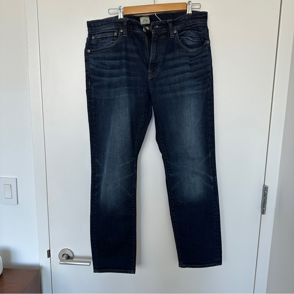 J.Crew 484 Slim Japanese Denim 34 x 30 Dark Wash